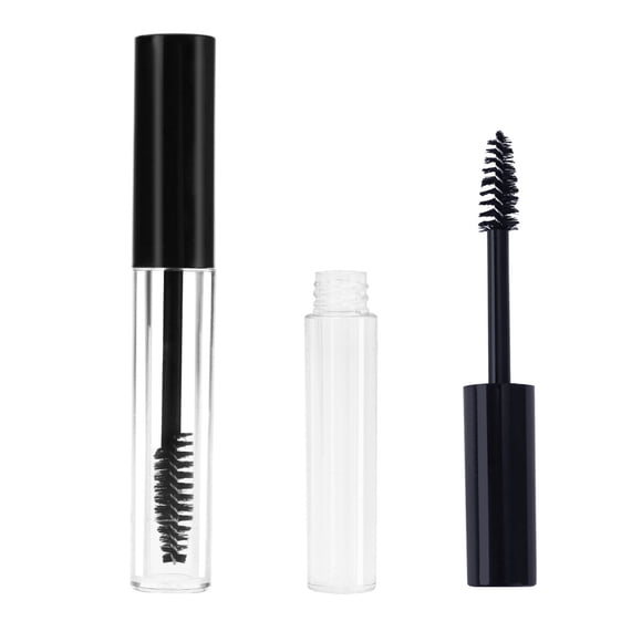 2pcs Empty Eyelashes Tube Eyelash Cream Bottle Mascara Tube Container Large Small Size