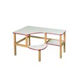 thumbnail image 1 of Escritorio para computadora de primaria - blanco / rojo Wild Zoo grd wht/red-wz, 1 of 2