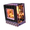 thumbnail image 1 of Kits de Sujetalibros de Madera para Casa de Muñecas, Montaje de Muebles de Bricolaje, Modelo Micro, Sujetalibros de Casa de Muñecas para Estante, 1 of 8