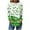 Green-A, variant on Wdfiry Womens St Patricks Day Shirts Long Sleeve Shamrock Clover Green Crew Neck Tee Shirts Lucky Tops Plus Size Graphic Casual Tunic Tops