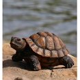 thumbnail image 2 of Estatua de tortuga de poliresina, apariencia realista que agrega un toque de naturaleza a los adornos de su jardín, 2 of 5