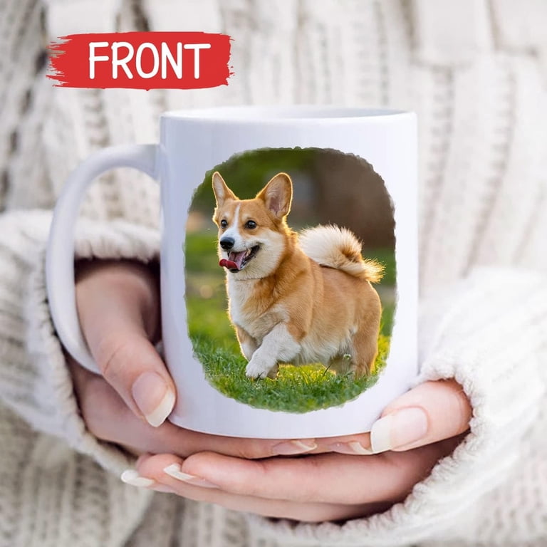 Custom Dog Mug: 'Every Snack You Make' Gift For Dog Lovers – Personalizable Photo Mug For Mom, Dad, Birthday, Christmas