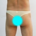 thumbnail image 3 of Tanga sexy de seda helada, ultrafino, para playa y piscina. Albaricoque, 3 of 9