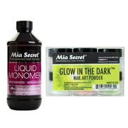 Mia Secret - Monomer 8 oz + Glow In The Dark