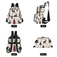 thumbnail image 4 of FORMRS Mini Backpack Purse for Women Travel Daypack Casual Shoulder Bag, Christmas Plaid Forest, 4 of 7