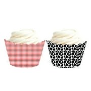 Red Farmhouse Barnyard Birthday, Cupcake Wrappers, 20-Pack
