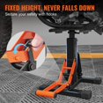 thumbnail image 4 of STAWAY Dirt Bike Lift Stand - 440 lbs Capacity, Hydraulic Adjustable Motorcycle Jack for Easy Repairs & Maintenance, Non-Slip Design, Perfect for Home Garage, 4 of 8
