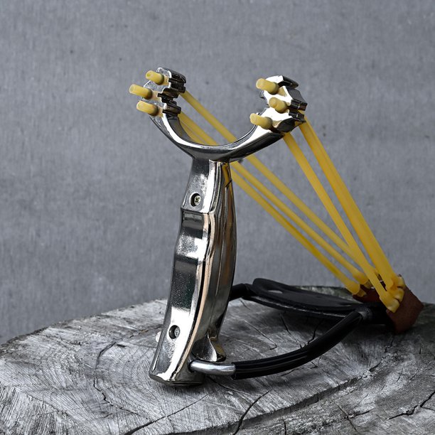 Muñeca banda de goma plana soporte de muñeca potente tirachinas para juego de pesca al aire libre FLhrweasw Nuevo