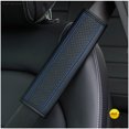 thumbnail image 3 of Accesorios de cuero de PU para el cinturón de seguridad del automóvil Funda de seguridad para el hombro Protección transpirable Almohadilla acolchada para el cinturón de seguridad Accesorios para el i, 3 of 5