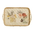 thumbnail image 2 of Pemberly Row Contemporary Floral Bamboo Tray - 20.3"W x 13.3"D x 5.9"H, 2 of 7