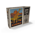 thumbnail image 2 of MyPuzzle - Namibia, Africa, Vintage Poster - Premium 500 Piece Jigsaw Puzzle for Adults, 2 of 6