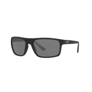 Maui Jim Unisex Adult Wrap Sunglasses Byron Bay 746-02MR Neutral Grey 62