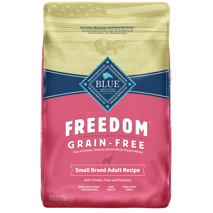 Blue Buffalo Freedom Grain Free Natural Adult Small Breed Dry Dog Food