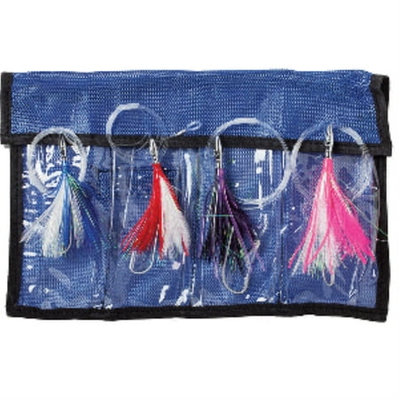 UPC: 0022677298665 | Williamson FFK4 Flash Feather Kit 2 Ea. 4 3/0 Hook Lures 2 Ea. 5