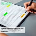 thumbnail image 5 of BAZIC Neon Page Markers 0.5x1.7 Arrow Flag Tabs, (250 Flags/Pack), 24-Pack, 5 of 7