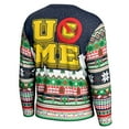 thumbnail image 3 of Men's ProSphere Navy John Cena Holiday Sweater, 3 of 3
