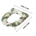 thumbnail image 2 of Hyknon Toilet Seat Cushion Seat Covers Warm Reusable EVA Toilet Lids Elasticity Non Slip Toilet Seat with Handle Small Pet Pattern Washable Toilet Seat Cover Pads for Bathroom, 2 of 4