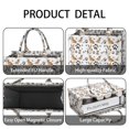 thumbnail image 4 of Large Capacity Tote Bag,Corgi Dog and Footprints Handbag Fashion Luxury Tote Bag,15.7"x13"x 5.1" Inches,Laptop Compatible, 4 of 6