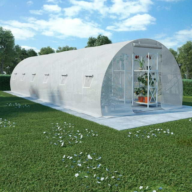 vidaXL Serre 27m2 900x300x200 cm