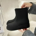 thumbnail image 4 of AUXDIQ Women Rain Boots Outdoor Garden Boots Waterproof Mid-calf Rain Shoes, 4 of 6
