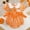 Orange, variant on Zecgelong Baby Pumpkin Plaid Bowknot Romper Fall Party Outfit for Girls Orange Size 0-18M