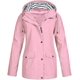 thumbnail image 2 of Chaqueta impermeable softshell para mujer, transpirable, plegable, ligera y de transición, con capucha para primavera, otoño, senderismo, trekking y ciclismo., 2 of 4