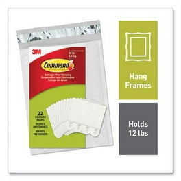 Picture Hanging Strips, Removable, Holds Up to 3 lbs per Pair, Medium, 0.63 x 2.75, White, 22 Pairs/Pack Picture Hanging Strips, Removable, Holds Up to 3 lbs per Pair, Medium, 0.63 x 2.75, White, 22 Pairs/Pack
