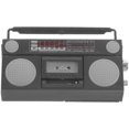 thumbnail image 3 of Dollhouse Building Supplies Mini Radio Model Decorative Miniature Dollhouse Radio Black 5.5X3.5cm Rectangular Shape 1Pack, 3 of 5