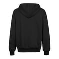 thumbnail image 5 of WTXUE Womens Zip Up Hoodies Sweatshirt Jacket Cute Lightweight Jackets Trendy Hooded Workout Fall with Pockets Oversized Sweatshirt Open Front Cardigan Long Sleeve Blouses Casual Tops Black Xxl, 5 of 7