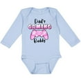 thumbnail image 3 of Inktastic Dad's Gaming Buddy- Pink Controller Boys or Girls Long Sleeve Baby Bodysuit, 3 of 5