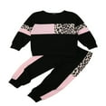thumbnail image 1 of Baby Boys 2PCS Pants Sets Long Sleeve  Neck Sweatshirt Tops Solid Color Pants Sets, 1 of 6