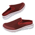 thumbnail image 5 of Guttear Mules for Women 2025 Backless Walking Sneakers Summer Slip-On Shoes Mesh Air Cushion Orthopedic Shoes with Arch-Support Open Back Slip On Shoes, 5 of 9