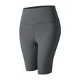 thumbnail image 5 of Sngxgn Yoga Womens Biker Shorts High Waisted Workout Yoga Shorts Soft(Grey,M), 5 of 5