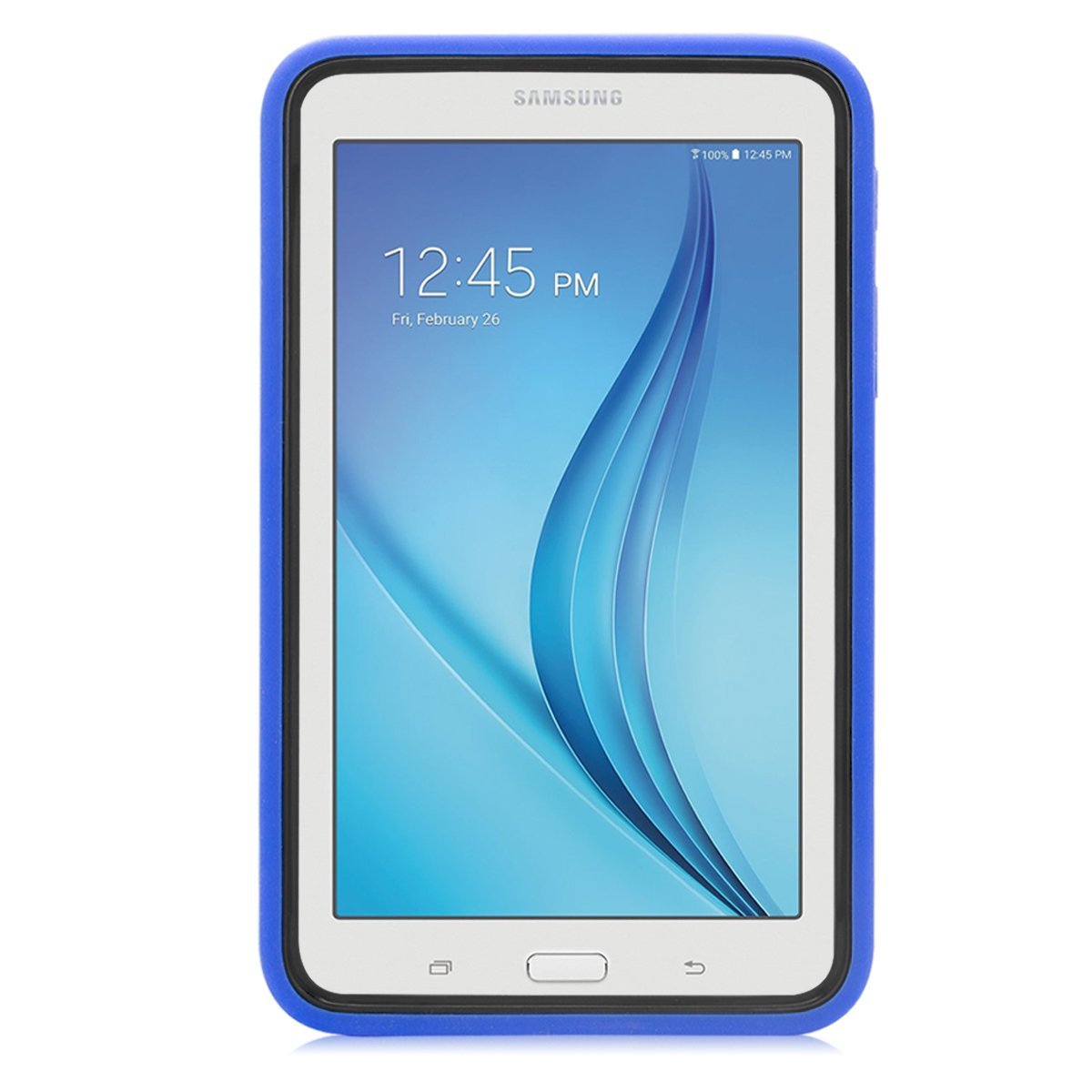 For Galaxy Tab E Lite 7.0 Case , Galaxy Tab 3 Lite 7.0 Case , Mignova Rugged Heavy Duty Kids Friendly Case For Samsung Galaxy E Lite 7.0 / Tab 3 Lite 7.0 SM-T110 / SM-T111 / SM-T113 / SM-T116(Blue) - image 2 of 7