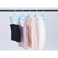 thumbnail image 4 of Unique Bargains Extra Large Plastic Adjustable Shoulder Clothes Hangers 10 Pcs Blue, 4 of 6