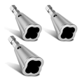 thumbnail image 1 of Wire Twister Tool for Drill, 3Pcs Stainless Steel Hex Shank Cable Wire Twisting for Electrical Power Drill Drivers Tools, 1 of 8