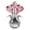 Pink, variant on Agiufgs Crystal Rose Figurine 10.5 X, Lifelike Handcrafted Crystal Decoration, for Home Decor Valentine's Day Gift Birthday, Red