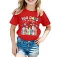 thumbnail image 1 of TZEWGL T-Shirts For Newborn Graphic Print Round Neck Loose Short Sleeve Top For Baby size 3-4T, 1 of 4
