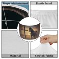 thumbnail image 6 of Uorisanigo Car Hood Cover, Waterproof Sunproof Crossed Western Horse Auto Hood Wrap Blankets Removable Automotive Exterior Accessories Elastic Emblem Car Bonnet All-Season Protection, 6 of 7