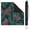 Hawaiian Tropical Plant06, variant on Hawaii Mahjong Mat for Table, 31.5*31.5in Anti Slip American Mahjong Table Cloth, Noise Reduction, Neoprene Mah jongg Mat with Carrying Bag & 3 Dices, Mahjong Set Gift for Board Tile Games Mats