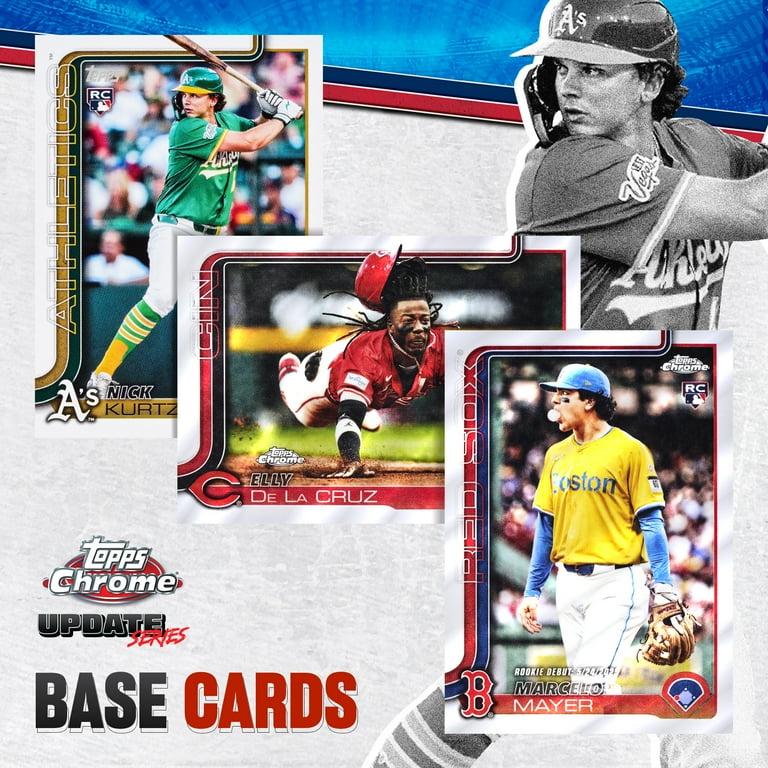 2025 Topps Chrome Baseball Update Series - Mega Box