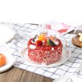 thumbnail image 6 of Gymnture Cabilock Glass Cake Cover 15x15cm Dessert Display Dome, 6 of 10