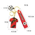 thumbnail image 5 of Llavero camiseta estrella del Mundial 2022 TUNC colgante de fútbol Argentina 10 Messi 5 piezas, 5 of 5