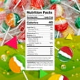 thumbnail image 4 of Flat Lollipops Assorted Fruit Flavors Hard Candy Suckers, 80 Count (2 Pound Box), 4 of 6