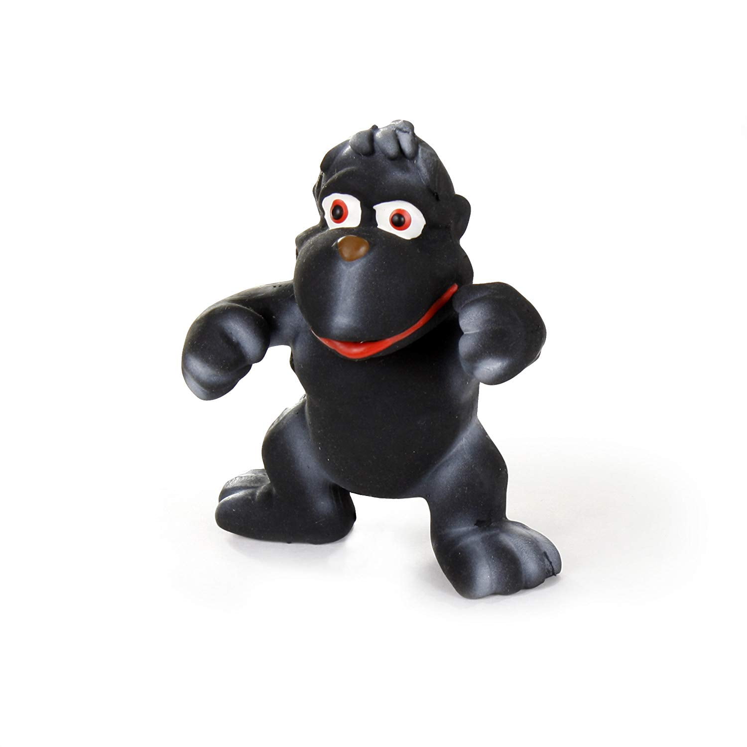Latex Gorilla Toy, Small, Brightly colored. By Knight Pet