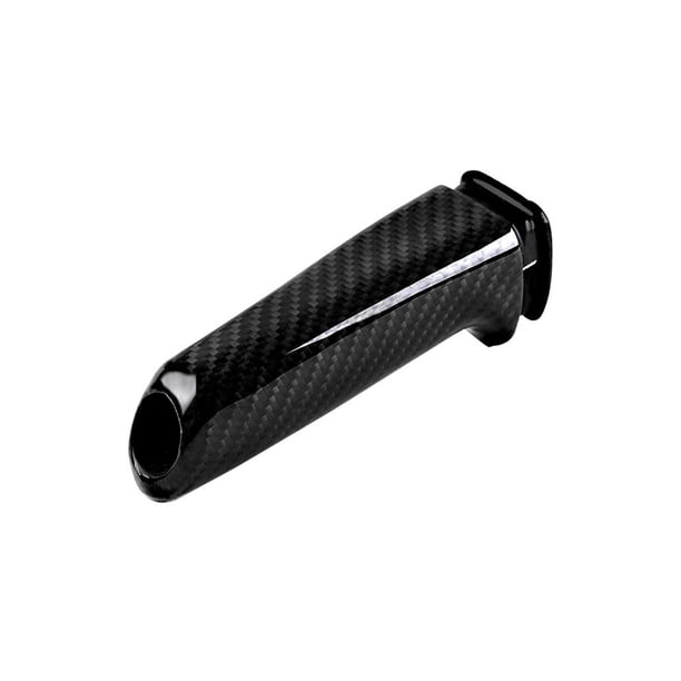 Kenally Tapa de manija de freno de fibra de carbono, empuñaduras de estilo de empalme duraderas, cubierta de freno de mano, accesorios para Automoción decorativa y accesorios Kenally VI018116-00B