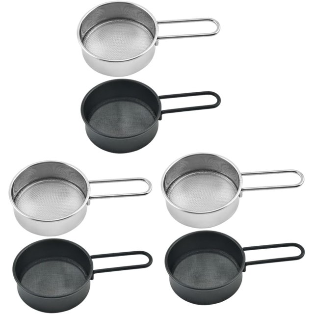 Mini filtro tamiz de harina, herramienta de cocina, coladores y coladores de alimentos, colador de fregadero, tamices para hornear, tamiz de harina para cocina, tamiz de malla de acero inoxidable