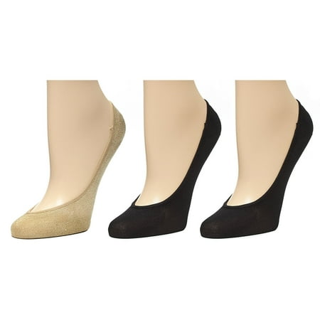 

Marilyn Monroe No Show Foot Cover Non-Slip Liner Socks 3-Pack (Women s)