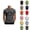 Dark Gray, variant on Smile Face Graphic Tees for Men 2026 Summer Casual Short Sleeve Crewneck T Shirts Streetwear