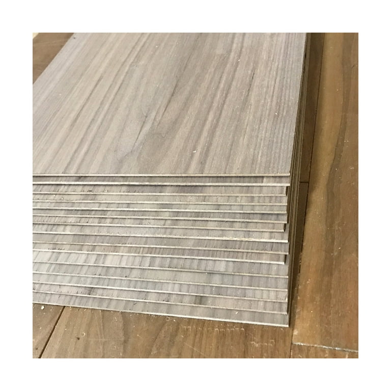 1/8&quot; x 12&quot; x 20&quot; Walnut Plywood - Perfect Laser Cutting 